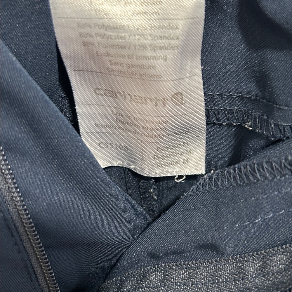 Medium Carhartt FORCE navy blue scrub set - Picture 6 of 7